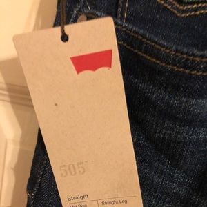Levi’s 505 straight leg jeans